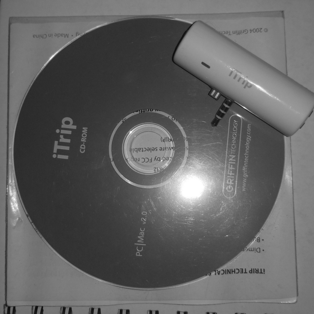 iTrip 3rd or 4th generation iPOD FM transmitter